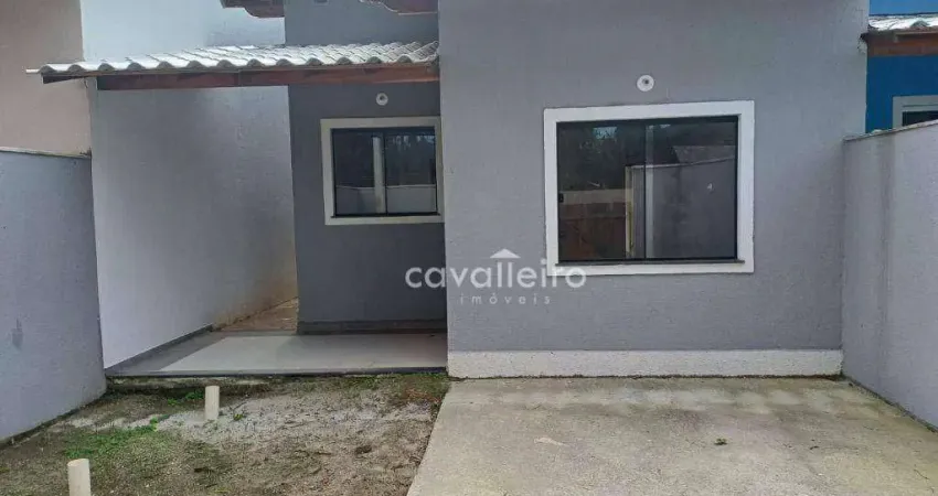 Casa com 2 dormitórios à venda, 74 m² por - Bananal (Ponta Negra) - Maricá/RJ