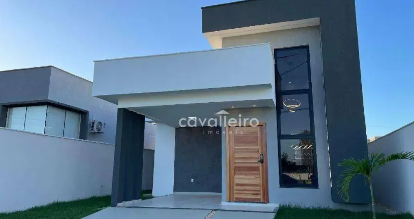 Casa com 3 dormitórios à venda, 124 m² por R$ 600.000,00 - Pindobas - Maricá/RJ