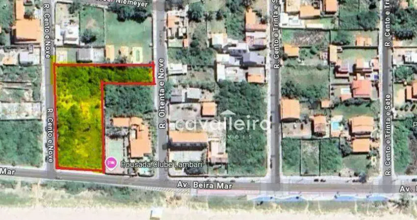 Área de frente para o mar em Itaipuaçu- Maricá - RJ