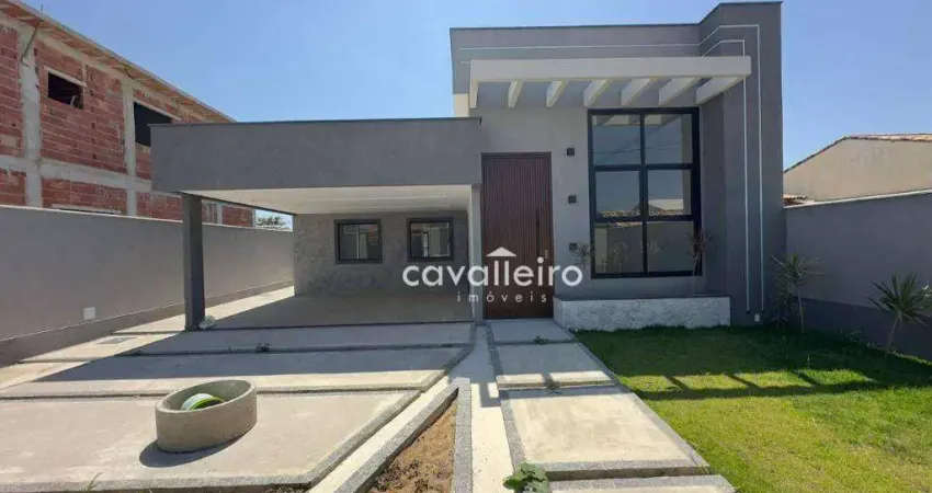 Casa com 3 dormitórios à venda, 145 m² por R$ 740.000,00 - Jardim Atlântico Central (Itaipuaçu) - Maricá/RJ