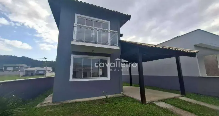 Casa com 02 dormitórios sendo 02 suítes no Condomínio Vitória dos Anjos- Pindobas- Maricá -RJ