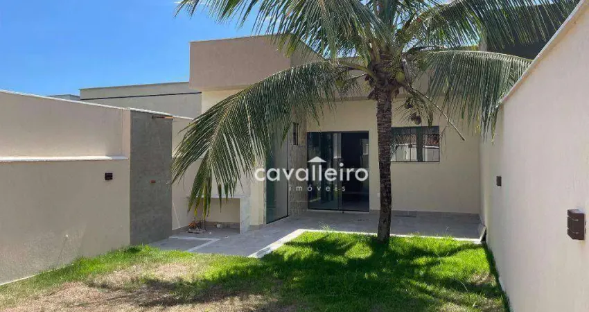 Casa com 3 dormitórios à venda, 100 m² - pertinho da praia - São Bento da Lagoa - Maricá/RJ
