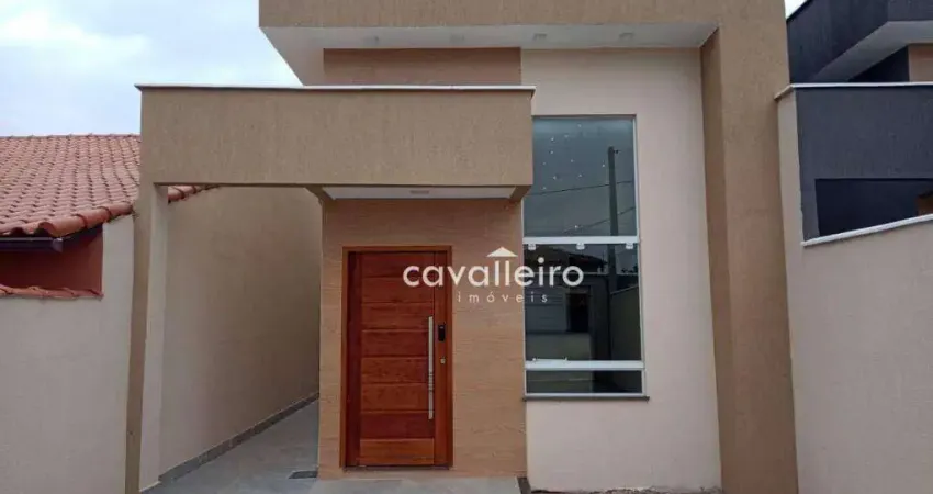 Casa com 3 dormitórios à venda, 97 m² - São Bento da Lagoa - Maricá/RJ