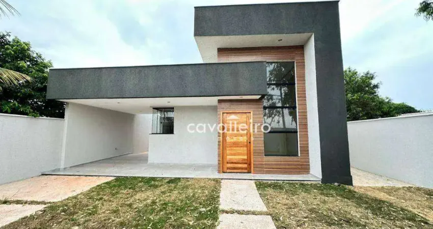 Casa com 3 dormitórios à venda, 112 m² - Jardim Atlântico Leste (Itaipuaçu) - Maricá/RJ