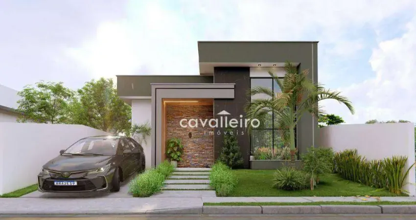 Casa à venda, 114 m² por R$ 595.000,00 - Pindobas - Maricá/RJ