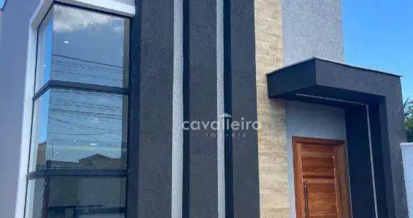 Casa com 3 dormitórios à venda, 93 m² - Jardim Atlântico Central (Itaipuaçu) - Maricá/RJ