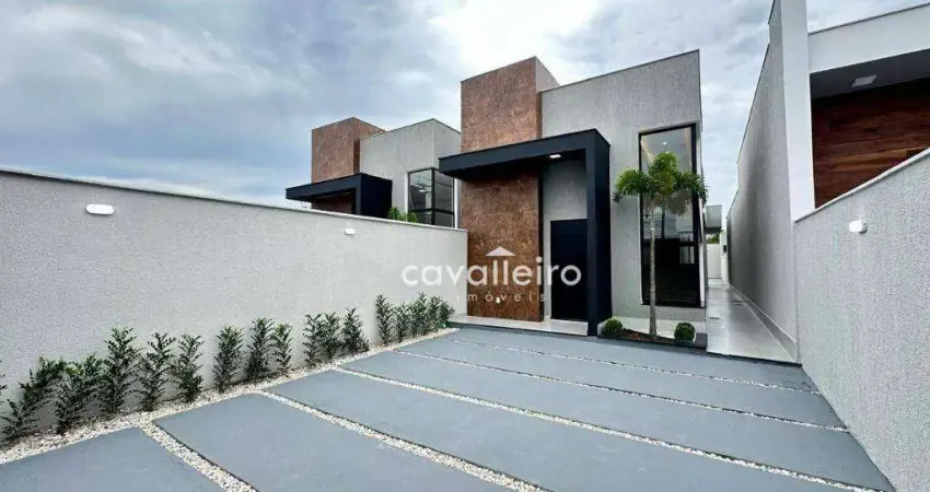 Casa com 3 dormitórios à venda, 96 m² - Jardim Atlântico Central (Itaipuaçu) - Maricá/RJ
