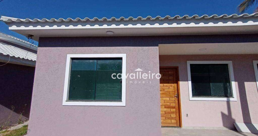 Casa com 2 dormitórios à venda, 53 m² - Jardim Atlântico Leste (Itaipuaçu) - Maricá/RJ
