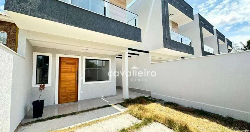 Casa com 2 dormitórios à venda, 80 m² - Itaipuaçu - Maricá/RJ