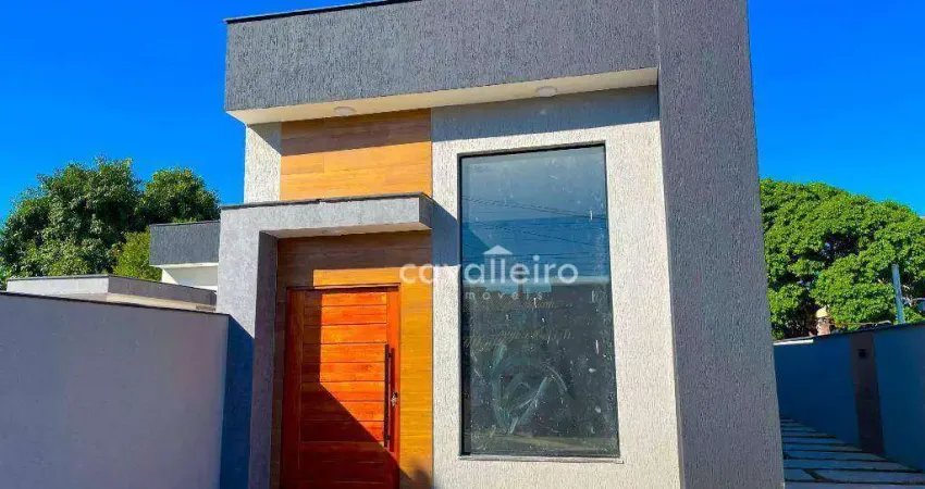 Casa com 3 dormitórios à venda, 105 m² - Jardim Atlântico Oeste (Itaipuaçu) - Maricá/RJ