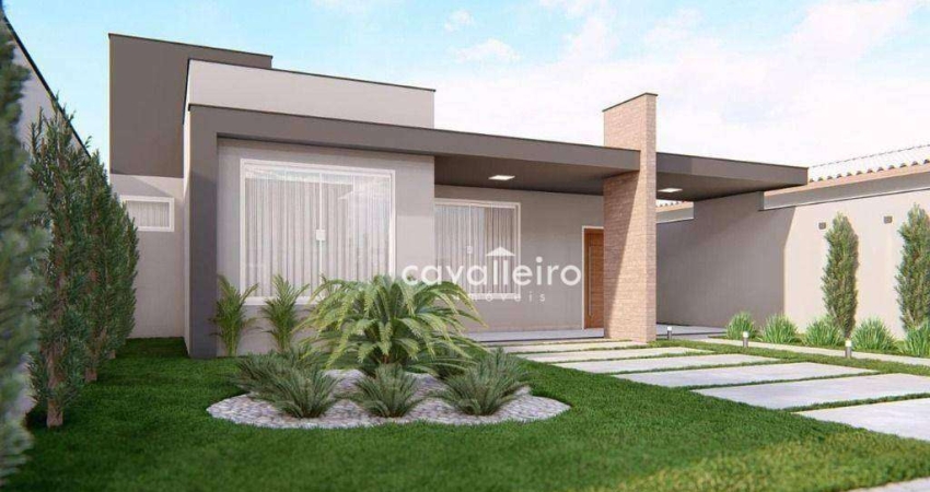 Casa com 3 dormitórios à venda, 90 m² por R$ 450.000,00 - Jaconé - Saquarema/RJ