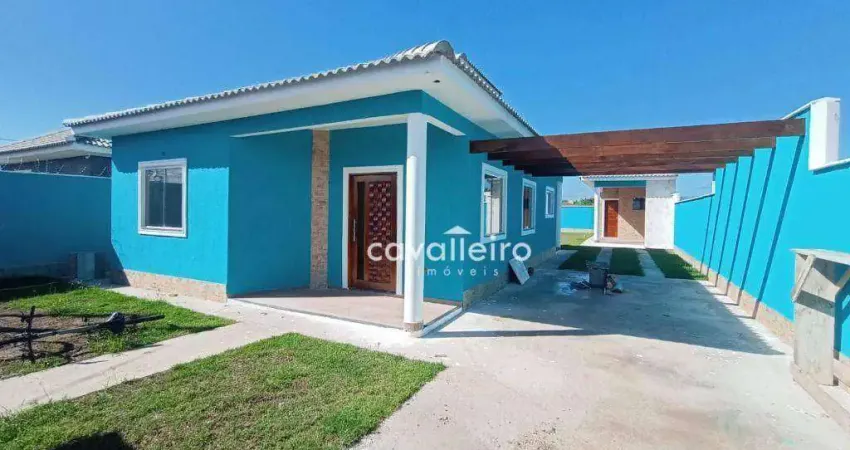 Casa com 3 dormitórios à venda, 117 m² - Jardim Atlântico Leste - Maricá/RJ