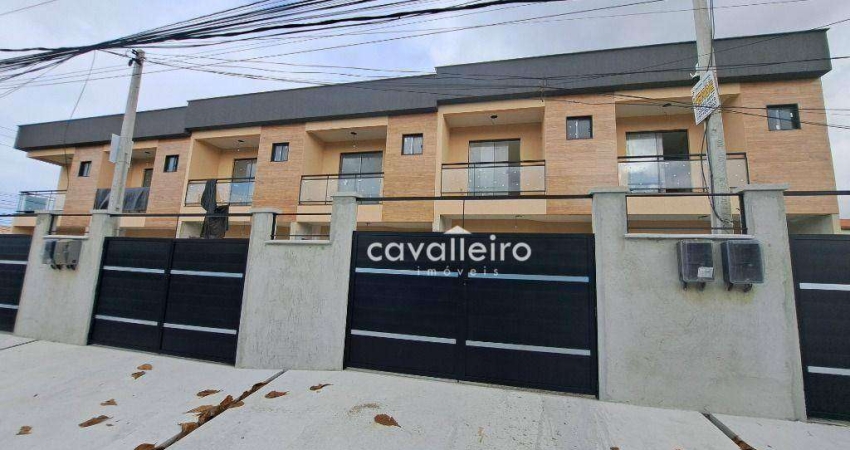 Casa com 2 dormitórios à venda, 75 m² por R$ 425.000,00 - Guaratiba - Maricá/RJ