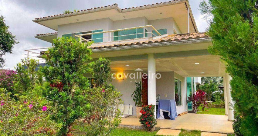 Casa com 4 dormitórios à venda, 350 m²- Ubatiba - Maricá/RJ