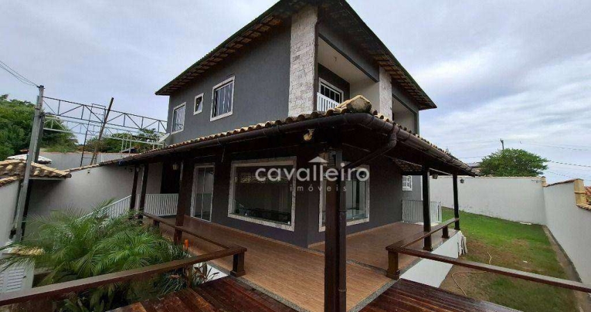 Casa com 04 qurtos, sendo 01 suíte, uma vista maravilhosa em Araçatiba - Maricá!
