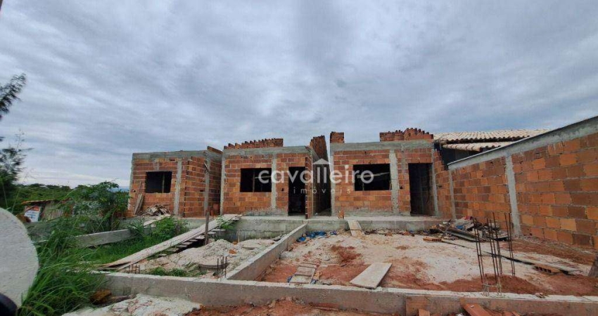 Casa com 2 dormitórios à venda, 81 m² por R$ 380.000,00 - Guaratiba (Ponta Negra) - Maricá/RJ