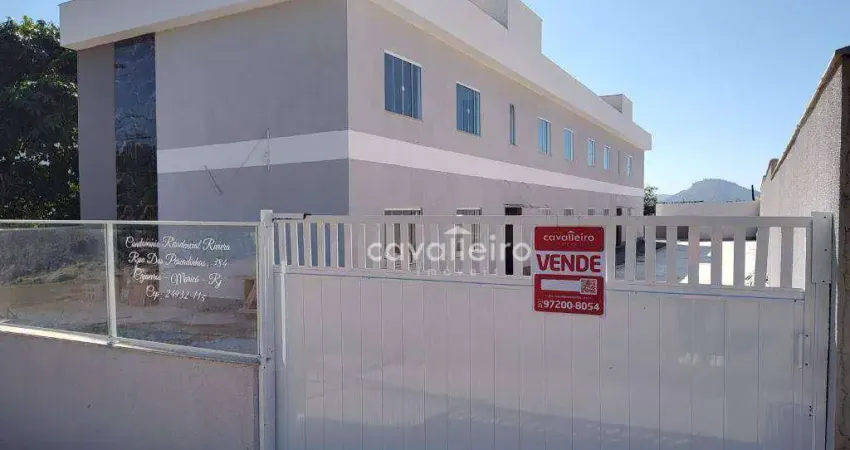Apartamento com 2 dormitórios à venda, 63 m² por R$ 360.000,00 - Manu Manuela - Maricá/RJ