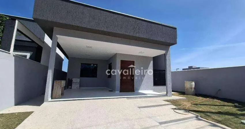 Casa em estilo contemporâneo no condomínio dom village - maricá