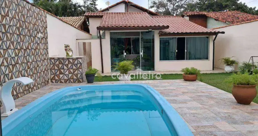 Casa com 2 dormitórios à venda, 77 m² por R$ 580.000,00 - Barroco (Itaipuaçu) - Maricá/RJ
