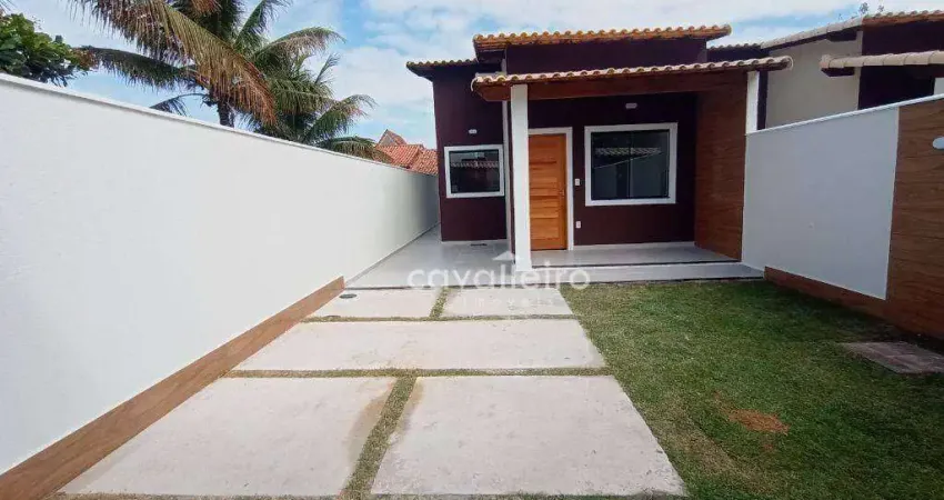 Casa com 2 dormitórios à venda, 240 m² por r$ 450.000,00 - jardim atlântico leste (itaipuaçu) - maricá/rj