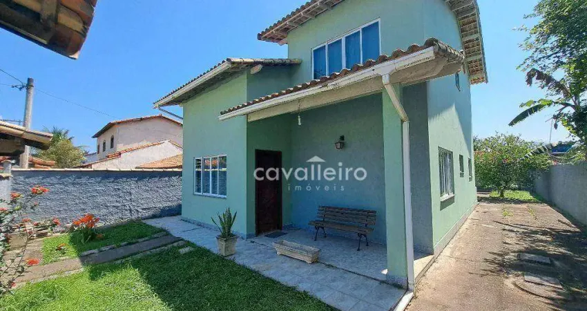 Casa com 3 dormitórios à venda, 120 m² por r$ 550.000,00 - centro - maricá/rj