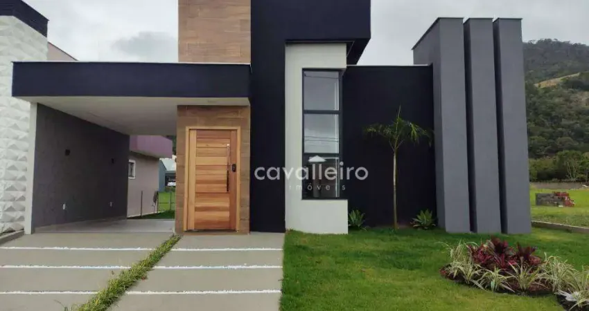 Casa com 3 dormitórios à venda, 135 m² por r$ 680.000,00 - sao jose imbassai - maricá/rj