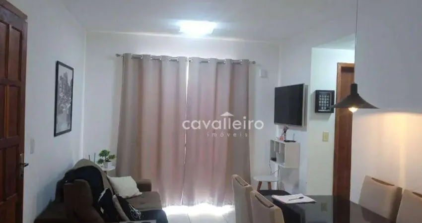 Apartamento com 2 dormitórios à venda, 55 m² por r$ 270.000,00 - mumbuca - maricá/rj