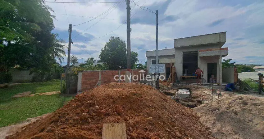 Casa com 2 dormitórios à venda, 148 m² por r$ 400.000,00 - condado de maricá - maricá/rj