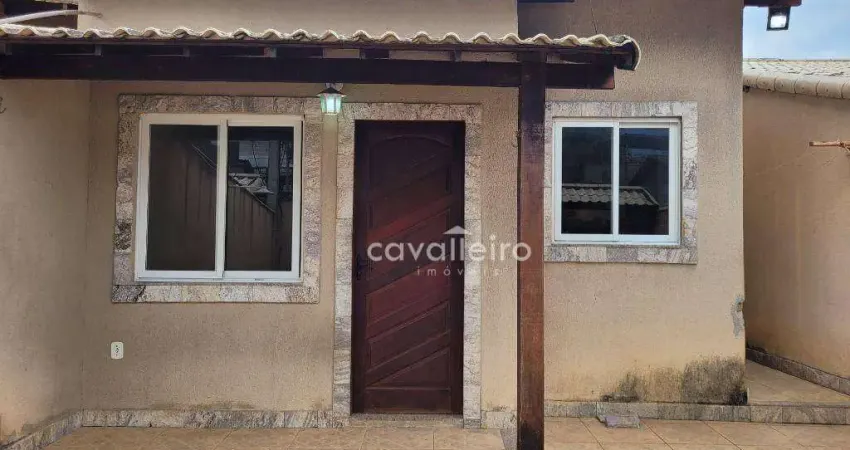 Casa com 2 dormitórios à venda, 78 m² por r$ 300.000,00 - cajueiros (itaipuaçu) - maricá/rj