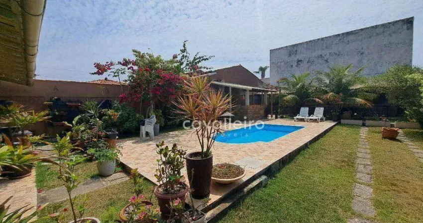 Casa com 4 dormitórios à venda, 200 m² por r$ 800.000,00 - cordeirinho - maricá/rj