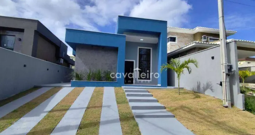 Casa com 3 dormitórios à venda, 110 m² por r$ 575.000,00 - pindobas - maricá/rj