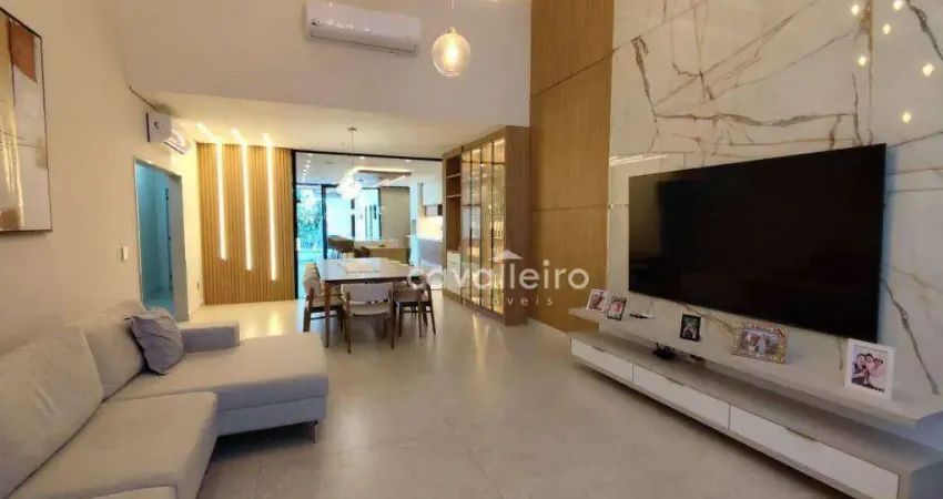 Casa com 3 dormitórios à venda, 496 m² por r$ 2.980.000,00 - são josé do imbassaí - maricá/rj