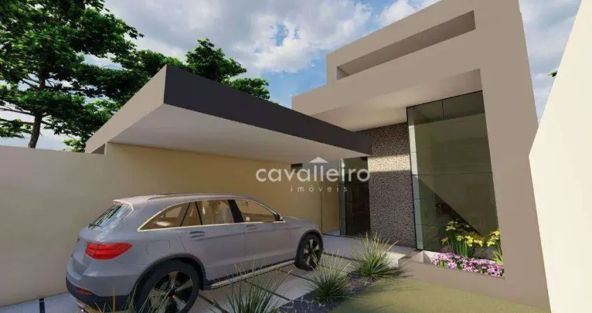 Casa com 2 dormitórios à venda, 95 m² por r$ 610.000,00 - jardim atlântico central (itaipuaçu) - maricá/rj
