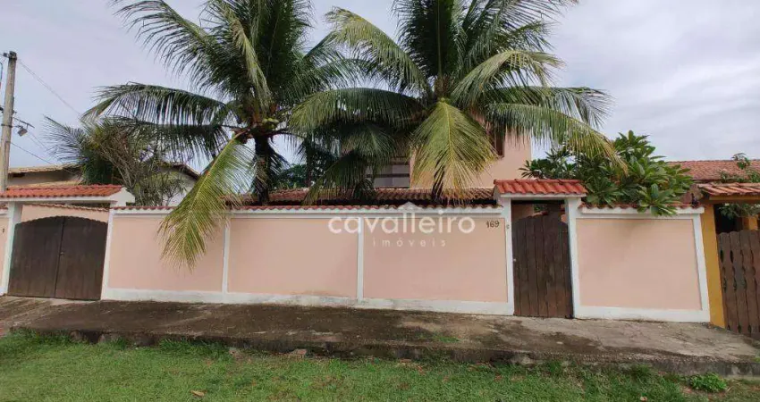 Casa com 4 dormitórios à venda, 230 m² por r$ 550.000,00 - caxito pequeno - maricá/rj