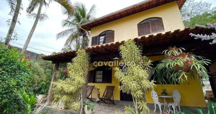 Casa com 5 dormitórios à venda, por r$ 640.000 - flamengo - maricá/rj