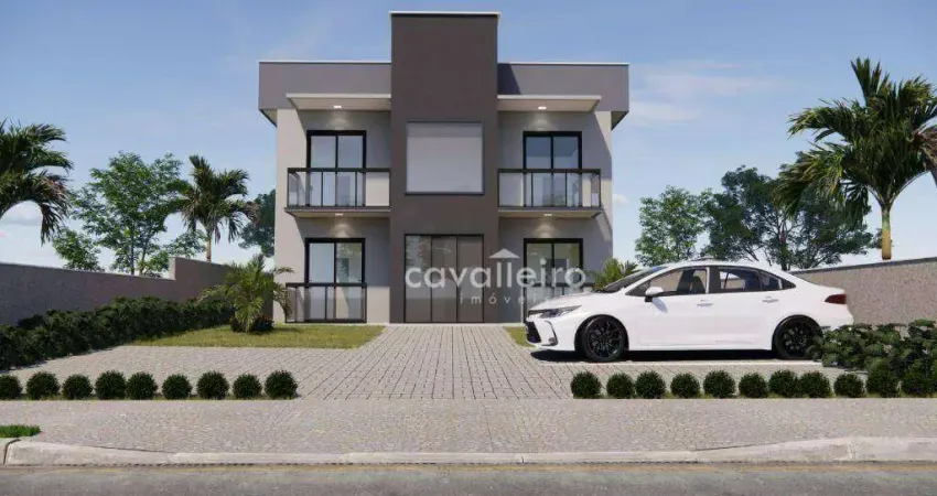 Apartamento com 2 dormitórios à venda, 70 m² por r$ 370.000,00 - parque nanci - maricá/rj