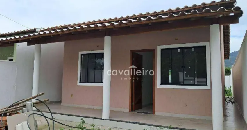 Casa com 2 dormitórios à venda, 77 m² por r$ 380.000,00 - itapeba - maricá/rj