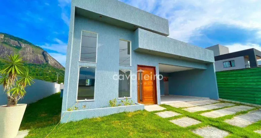 Casa com 3 dormitórios à venda, 140 m² por r$ 850.000,00 - inoã - maricá/rj
