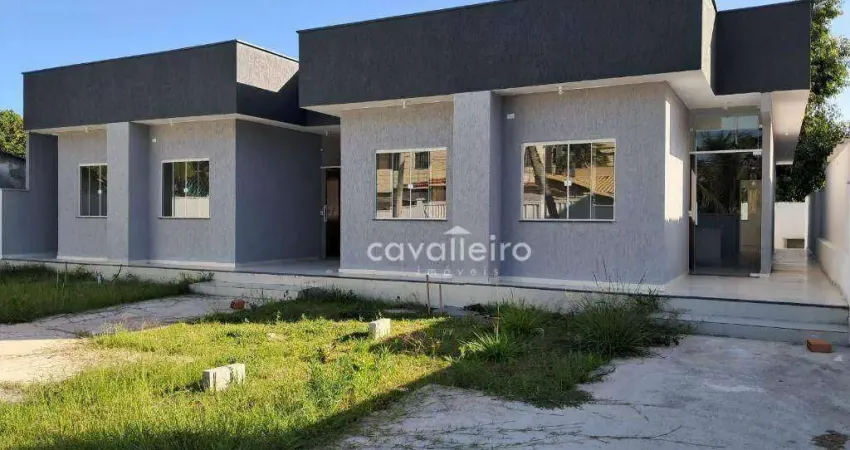 Casa com 2 dormitórios à venda, 57 m² por r$ 320.000 - são josé do imbassaí - maricá/rj