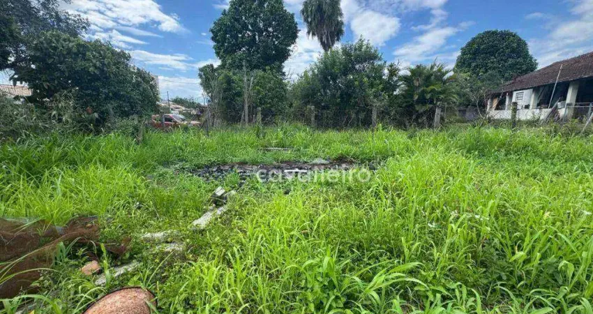 Terreno à venda, 1375 m² por r$ 650.000,00 - ubatiba - maricá/rj