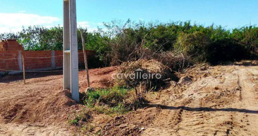 Terreno à venda, 480 m² por r$ 235.000,00 - barroco (itaipuaçu) - maricá/rj