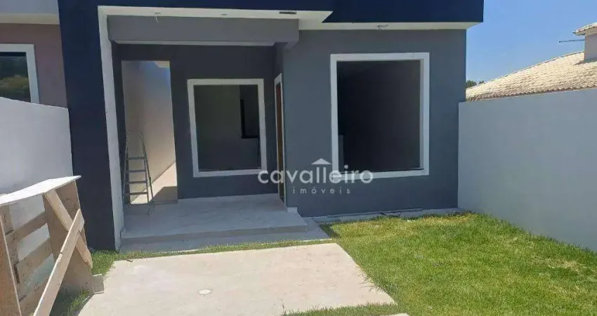 Casa com 2 dormitórios à venda, 77 m² por r$ 420.000,00 - condado de maricá - maricá/rj