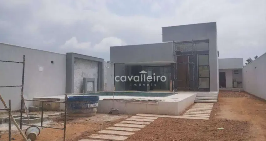 Casa com 3 dormitórios à venda, 175 m² por r$ 1.000.000,00 - jardim atlântico central (itaipuaçu) - maricá/rj