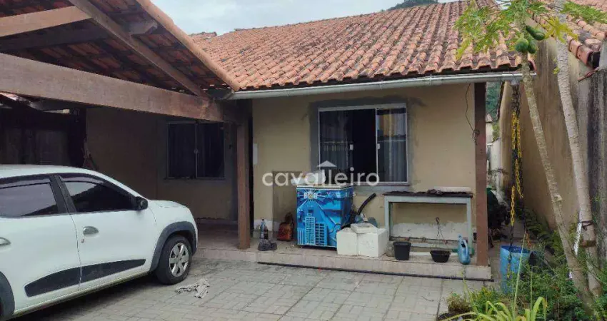 Casa com 2 dormitórios à venda, 73 m² por r$ 370.000,00 - manu manuela - maricá/rj