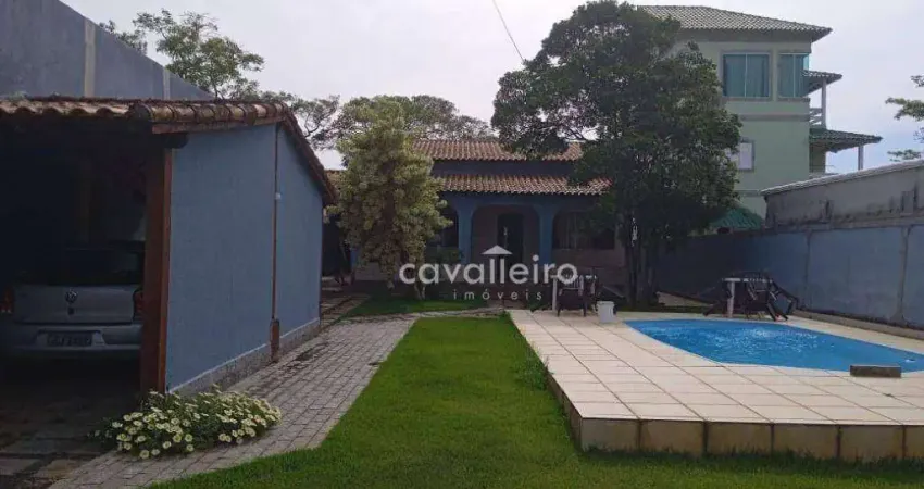 Casa com 2 dormitórios à venda, 123 m² por r$ 650.000,00 - jardim atlântico central (itaipuaçu) - maricá/rj