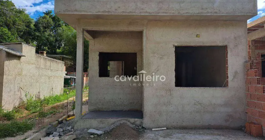 Casa com 2 dormitórios à venda, 60 m² por r$ 410.000,00 - jacaroá - maricá/rj