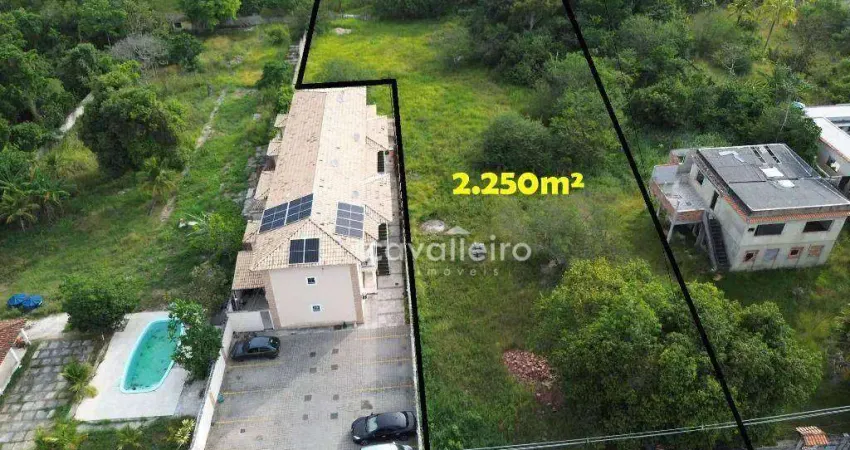 Área em Inoã: 2.250m² Planos, MULTIFAMILIAR, para seu Empreendimento Imobiliário