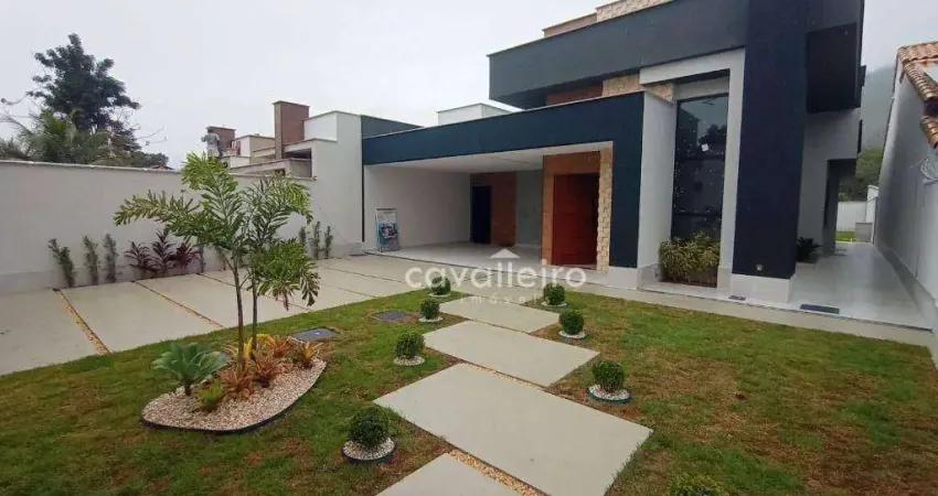 Excelente casa com 3 dormitórios à venda, 156 m² - Barroco (Itaipuaçu) - Maricá/RJ
