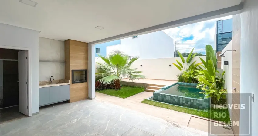 Casa – Cond. Euroville, 187m², 3 Suítes, 2 vagas – Águas Brancas – Ananindeua PA