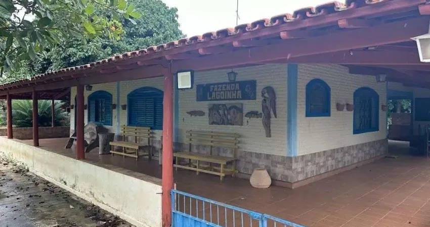 Fazenda montada para pecuária com 575 alqueires de dupla aptidão em novo mundo-go